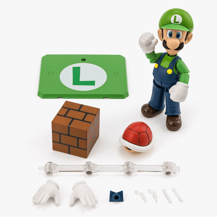 Luigi (Super Mario) S.H.Figuarts | Action Figure | TAMASHII NATIONS