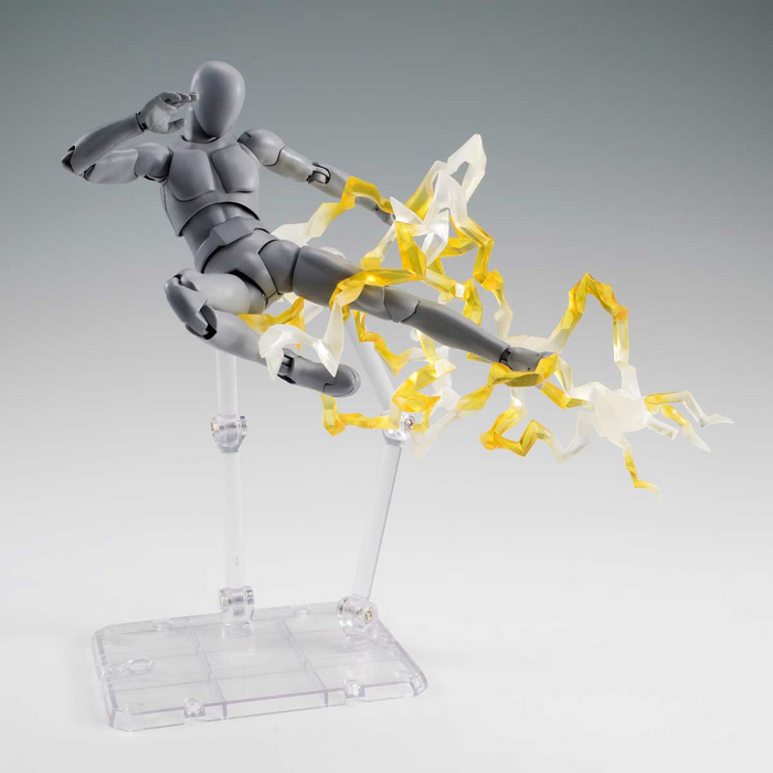 TAMASHII EFFECT THUNDER Yellow Ver. , Bandai Spirits Tamashii Effect | Action Figure | TAMASHII NATIONS