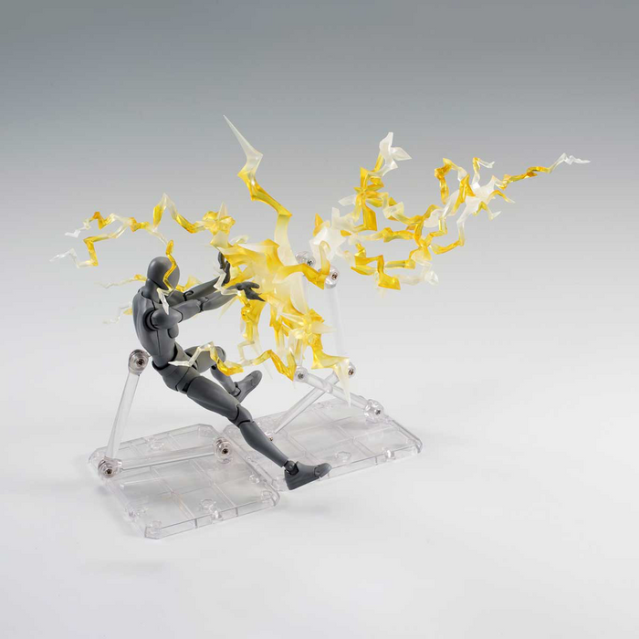 TAMASHII EFFECT THUNDER Yellow Ver. , Bandai Spirits Tamashii Effect | Action Figure | TAMASHII NATIONS
