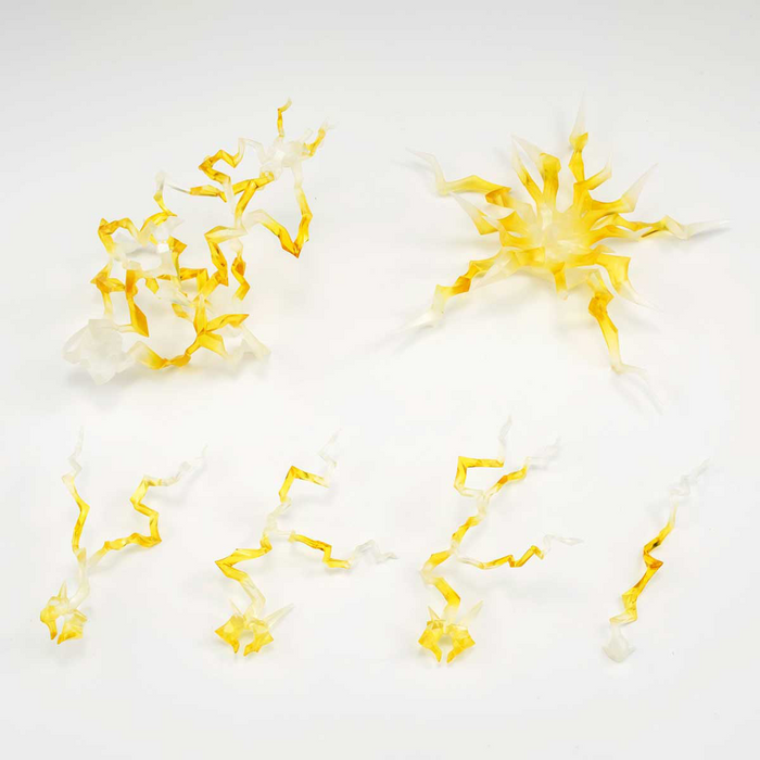 TAMASHII EFFECT THUNDER Yellow Ver. , Bandai Spirits Tamashii Effect | Action Figure | TAMASHII NATIONS