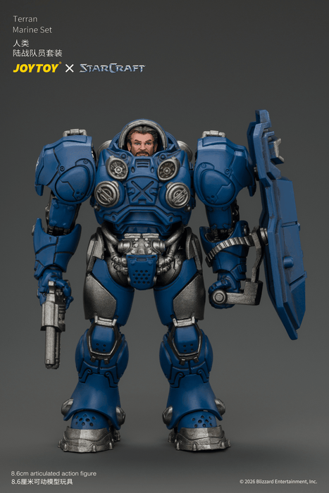 [PREORDER] Terran Marine Set | StarCraft Action Figure | Joy Toy