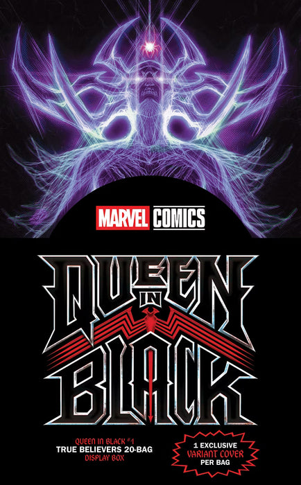[PREORDER] Queen in Black #1 True Believers 20 Bag Display Box | Marvel Comics