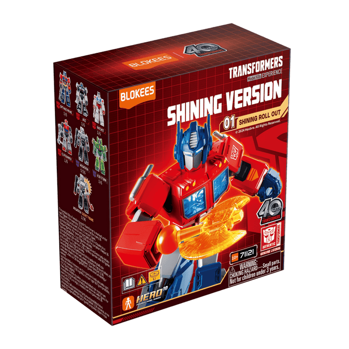 Transformers Shining Version 01 Shining Roll Out (Blokees Figure)