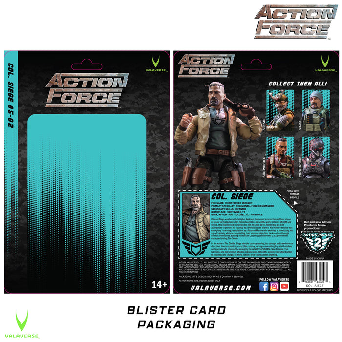 [PREORDER] Col. Siege (Action Force Series 5)