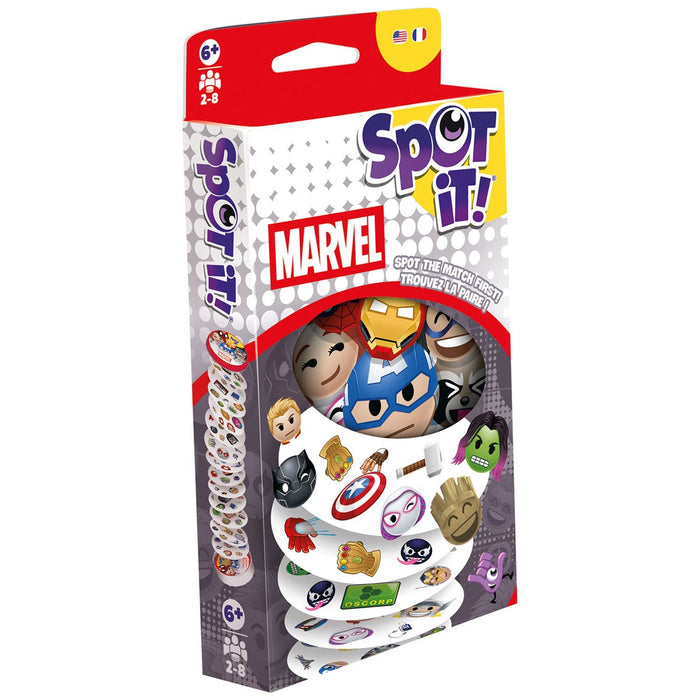 Spot It! Marvel Emojis | Boardgame | Blister Package