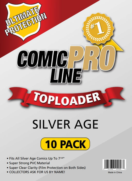 Comic TOP LOADERS (Regular, Silver, Golden) | Comic Supplies | Comic Pro Line