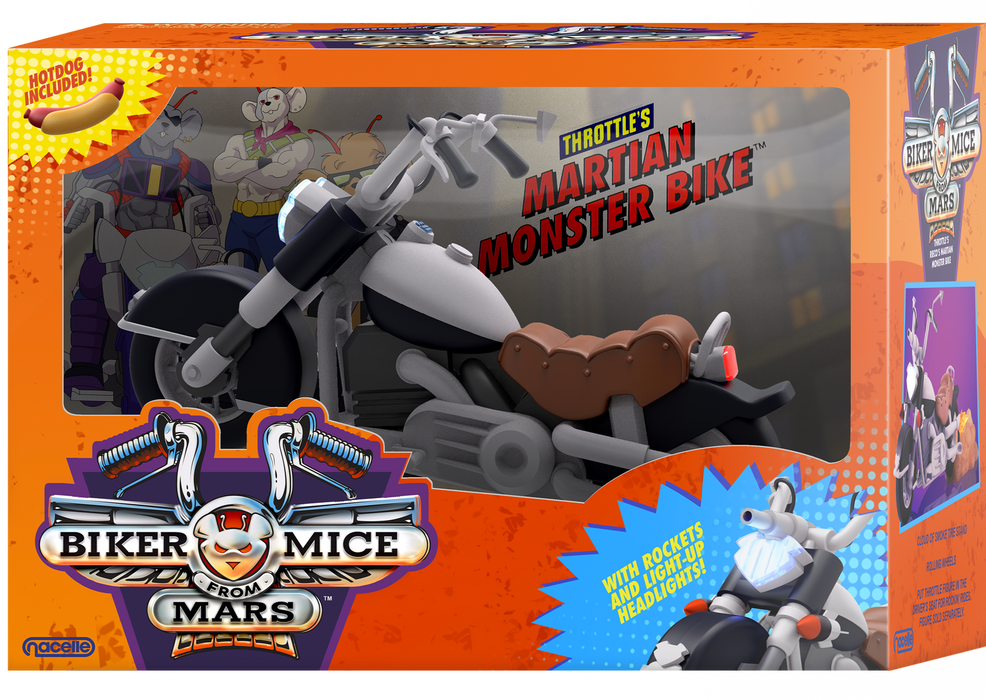 [PREORDER] Biker Mice from Mars - 3 Bike Bundle (NACELLE)