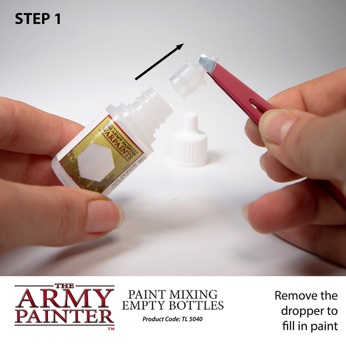 Paint Mixing Empty Bottles (Army Painter)