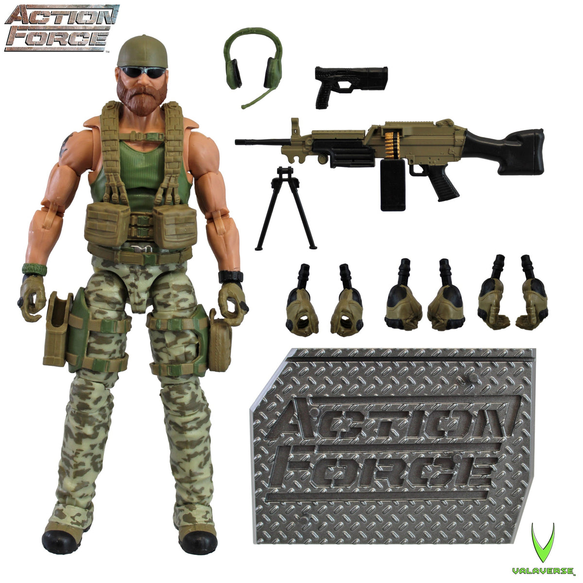 Trigger Reissue | Action Force Figure | Valaverse 1:12 Scale