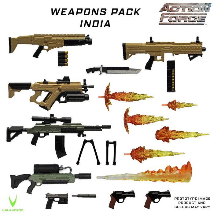 [PREORDER] Weapons Pack India (Action Force Series 5)