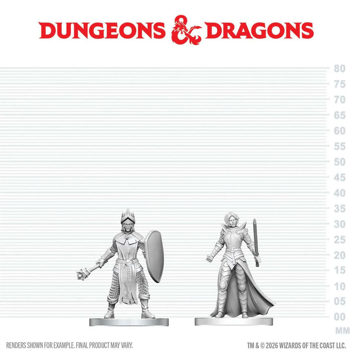 Black Gauntlet & Zhentilar Paladin of Bane | Nolzur's Marvelous Miniatures | Dungeons & Dragons RPG