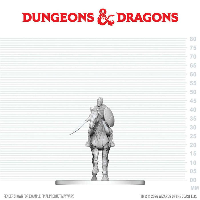Nimblewright Steed with Rider | Nolzur's Marvelous Miniatures | Dungeons & Dragons RPG
