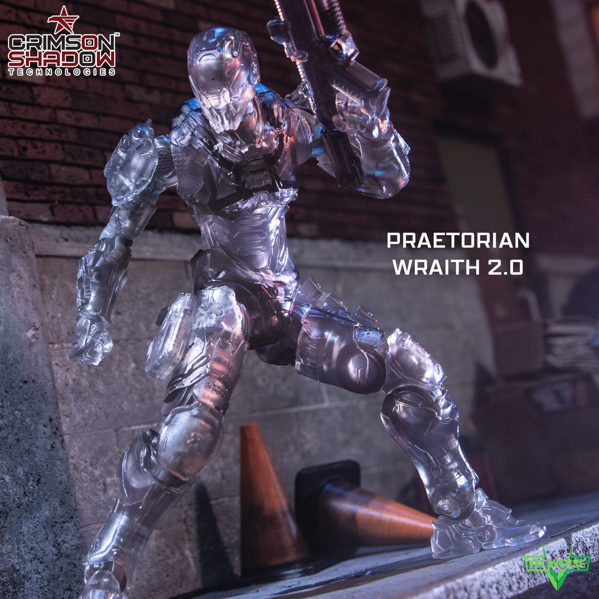 アメコミ Crimson Shadow Praetorian Wraith 2.0 Action Force Crimson Shadow Technologies Praetorian Wraith 2.0