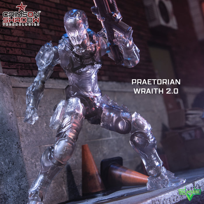 Action Force Crimson Shadow Technologies Praetorian Wraith 2.0 (Exclusive) | 1/12 Scale Action Figure | Valaverse