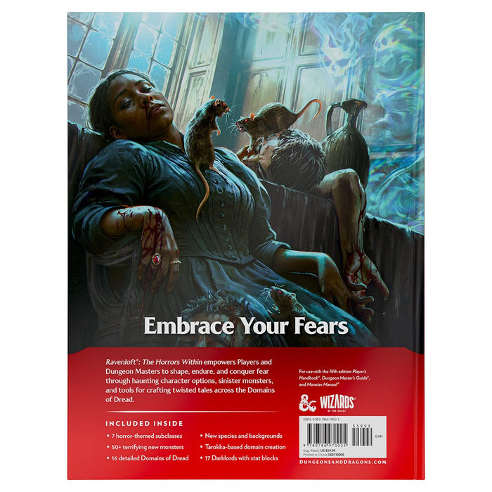 Ravenloft The Horrors Within | Hardcover | Dungeons & Dragons RPG