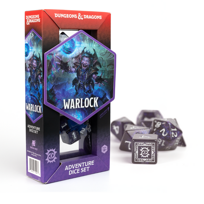 DND ADVENTURE DICE BUNDLE - WARLOCK