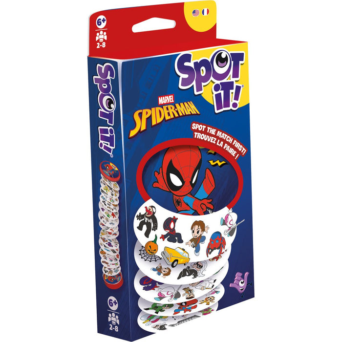 Spot It! Spiderman | Boardgame | Blister Package