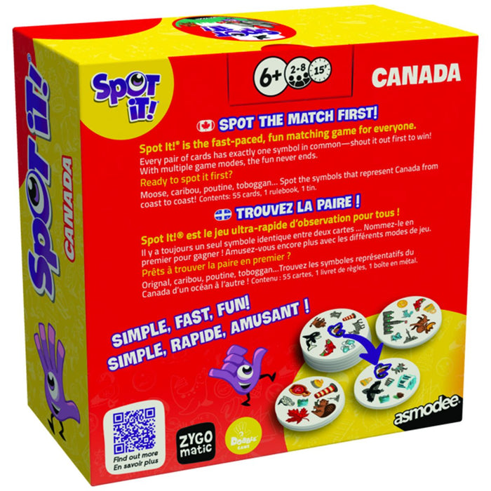 Spot It! - Canada | Asmodee | Board Game