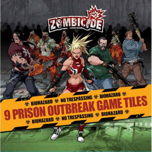 Zombicide 9 Prison Outbreak Tiles