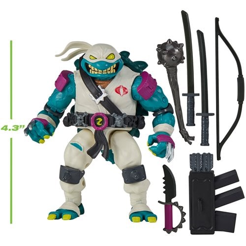 [PREORDER] Teenage Mutant Ninja Turtles x G.I. Joe Slash x Storm Shadow | Action Figures | Playmates