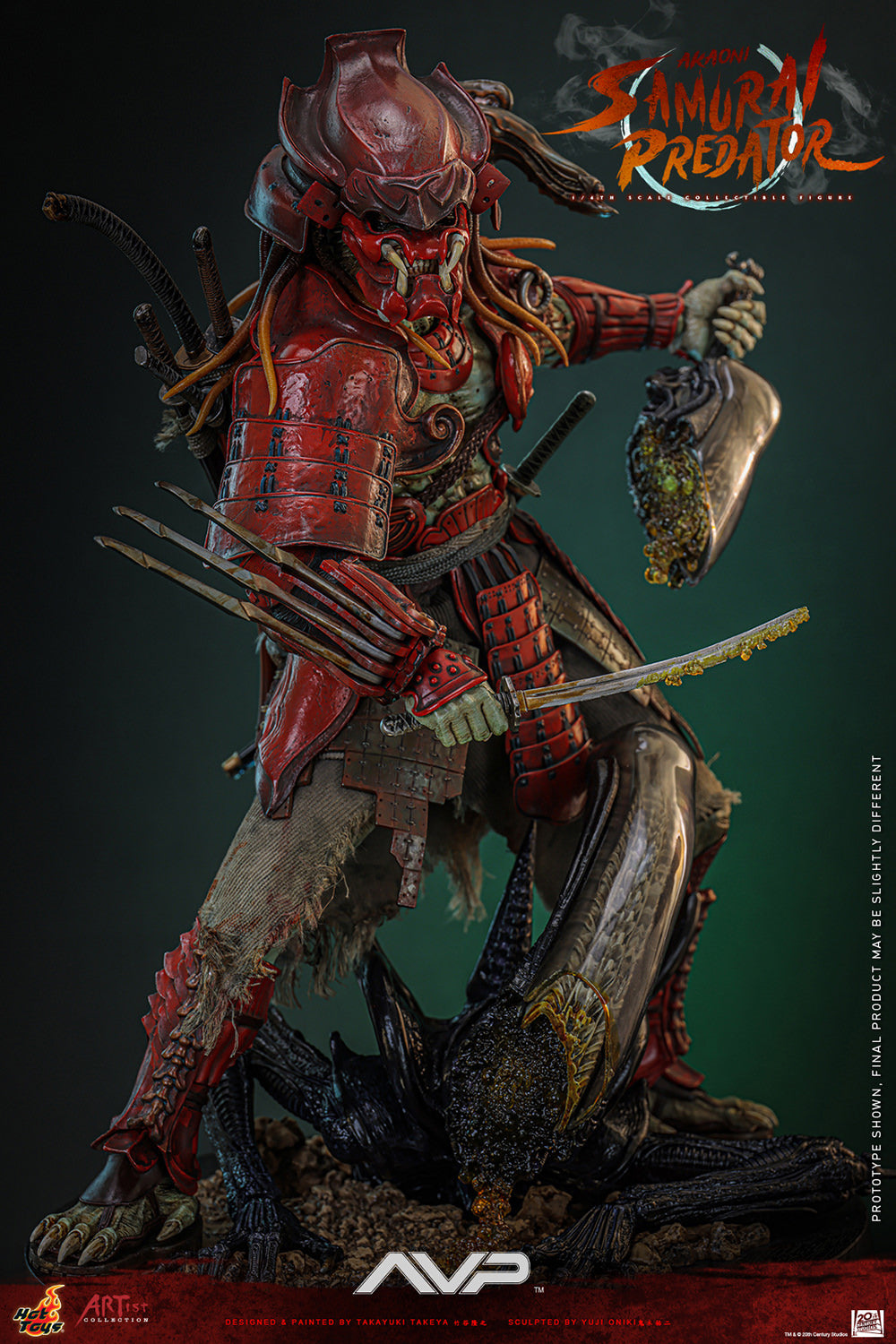 Akaoni Samurai Predator Sixth Scale Figure — Heroes World