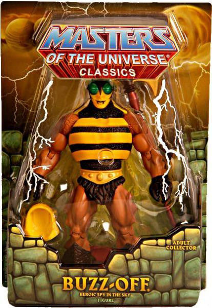 MASTERS OF THE UNIVERSE CLASSICS BUZZ OFF ACTION FIGURE