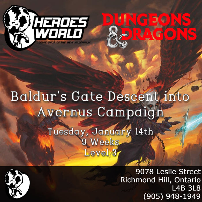 Dungeons & Dragons: Baldur's Gate Descent into Avernus Campaign