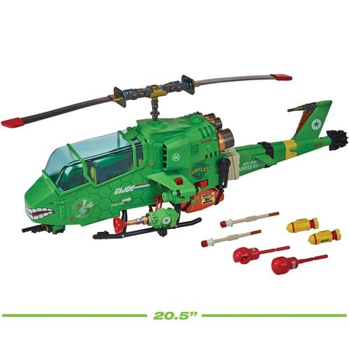 [PREORDER] Teenage Mutant Ninja Turtles x G.I. Joe Mobile Strike Force Assault Copter | Action Figures | Playmates