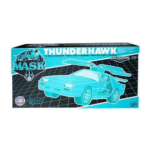 [PREORDER] M.A.S.K. Thunderhawk Hologram Edition Vehicle (Comic-Con Exclusive) | Action Figures | Loyal Subjects