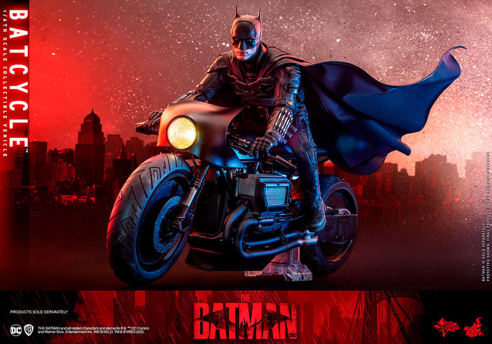 Batcycle Logo Batcycle (The Batman) Sixth Scale Premium Accessory (No Mailer Box ...