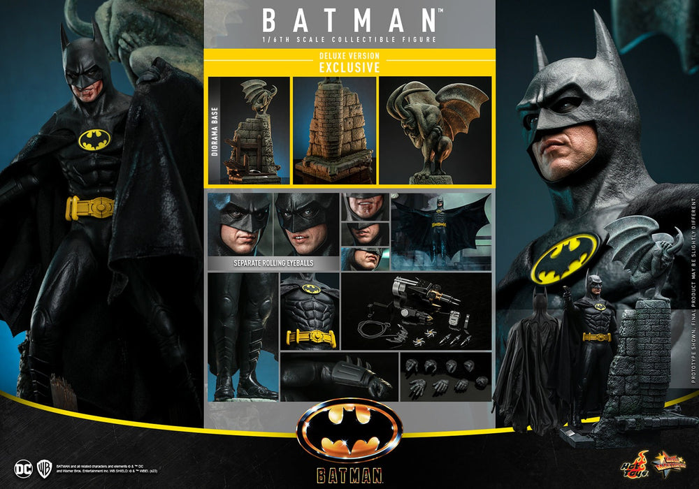 Batman (1989) (Deluxe Version) Sixth Scale Action Figure by Hot Toys (MMS693)