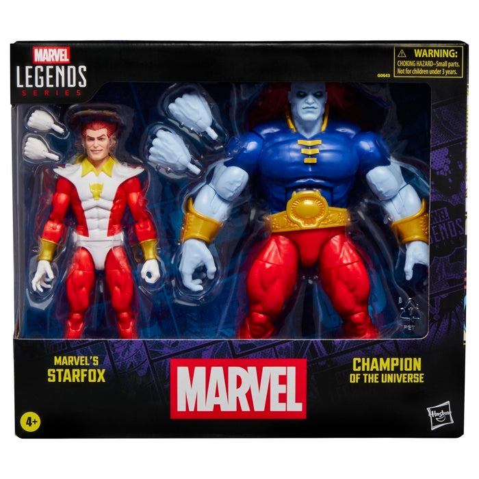 Marvel’s Starfox & Champion of the Universe | Marvel Legends Series | Action Figures