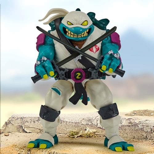[PREORDER] Teenage Mutant Ninja Turtles x G.I. Joe Slash x Storm Shadow | Action Figures | Playmates
