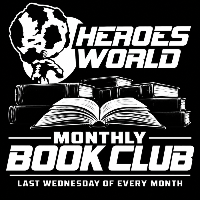 Comics, Cookies & Conversation | Heroes World Monthly Book Club