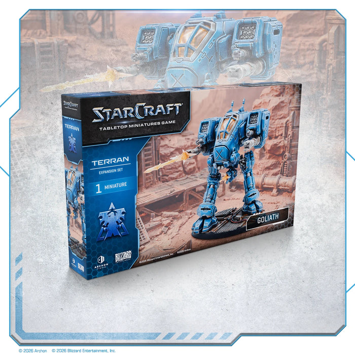 [PREORDER] Goliath Expansion Set | Terran | Starcraft: The Miniatures Game
