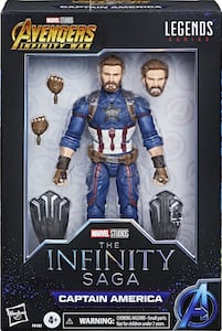 Marvel Legends Infinity Saga Captain America (Infinity War) | Action Figure | Hasbro