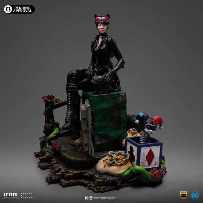 [PREORDER] Catwoman (Gotham City Sirens) Deluxe 1:10 Scale Statue