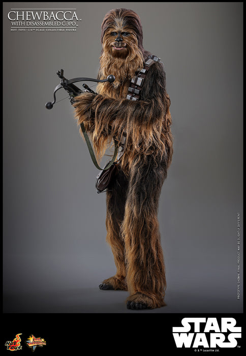 [PREORDER]  Chewbacca™ with Disassembled C-3PO™ Sixth Scale Figure