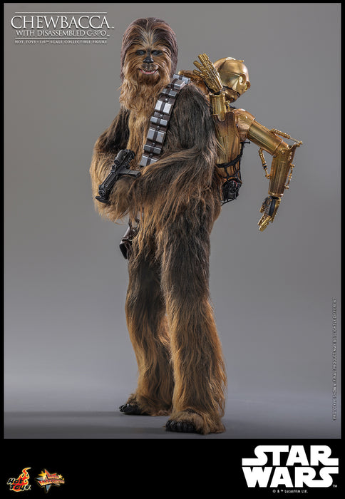 [PREORDER]  Chewbacca™ with Disassembled C-3PO™ Sixth Scale Figure