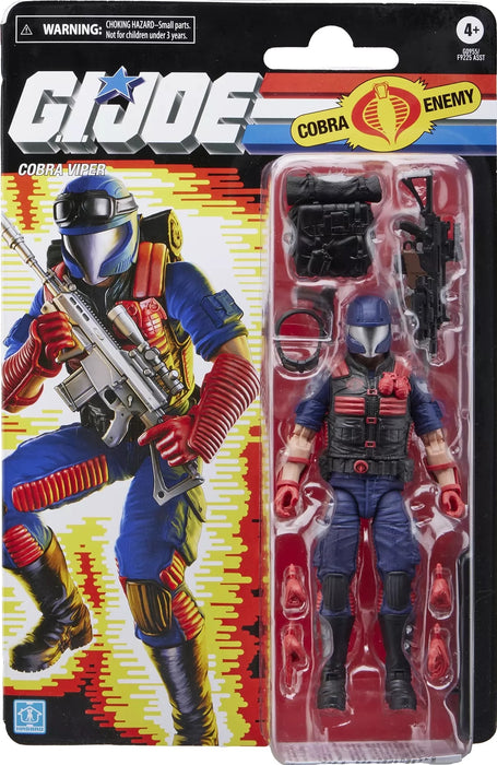 G.I. Joe 6" Classified Series Cobra Viper (Retro) | Action Figure | Hasbro