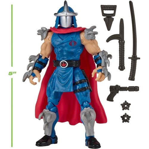 [PREORDER] Teenage Mutant Ninja Turtles x G.I. Joe Shredder x Cobra Commander | Action Figures | Playmates