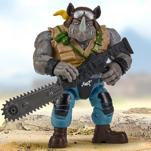 [PREORDER] Teenage Mutant Ninja Turtles x G.I. Joe Rocksteady x Buzzer | Action Figures | Playmates