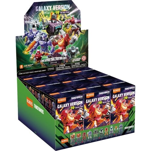 Transformers Galaxy Version 10 Transformers: The Movie 3 Sixshot | Model Kit | Blokees