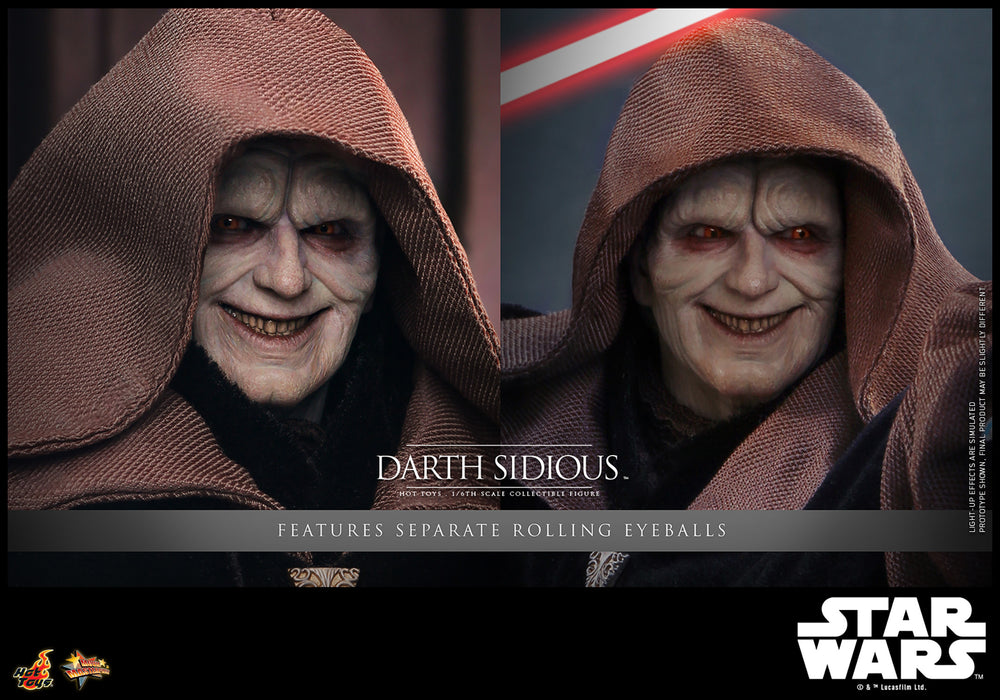 [PRE-ORDER] Darth Sidious™ Sixth Scale Figure