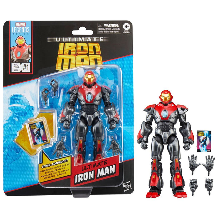 Ultimate Iron Man (Marvel Legends Comics-Inspired 6-Inch Action Figures Wave 1)
