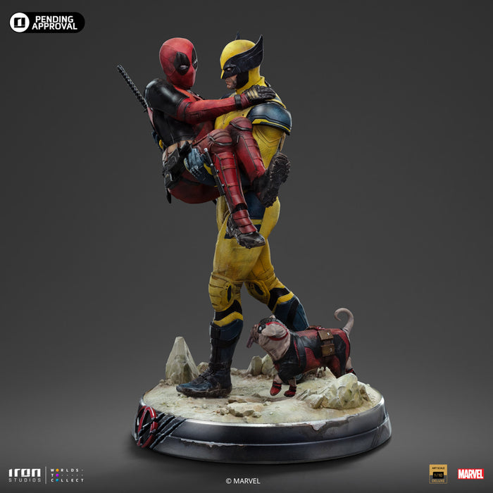 [PRE-ORDER] Deadpool & Wolverine Deluxe 1:10 Scale Statue