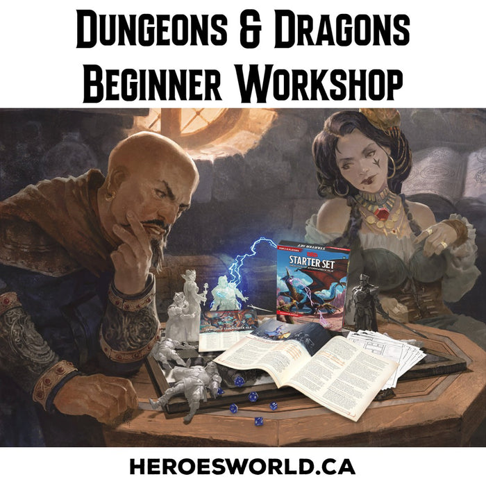 Dungeons & Dragons - Beginner Workshop (Learn how to play) with Vivek