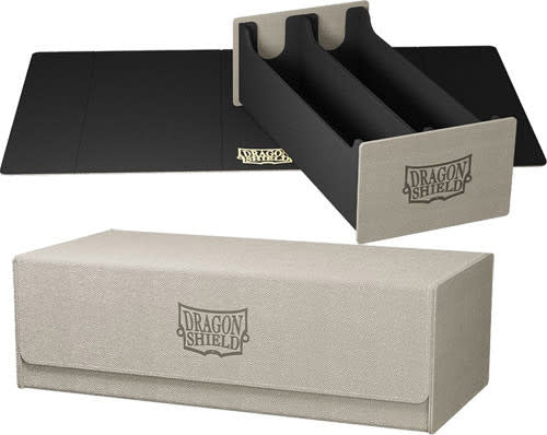 Dragon Shield Card Deck Box: Magic Carpet XL Light Grey/Black