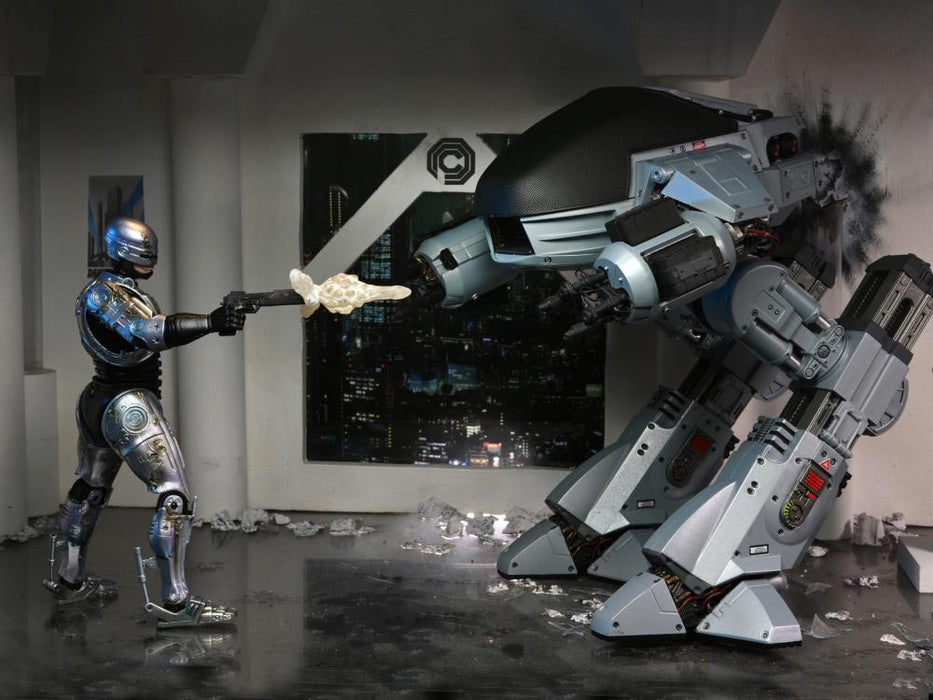 ROBOCOP 7" ULTIMATE BATTLE DAMAGED ROBOCOP WITH CHAIR FIGURE