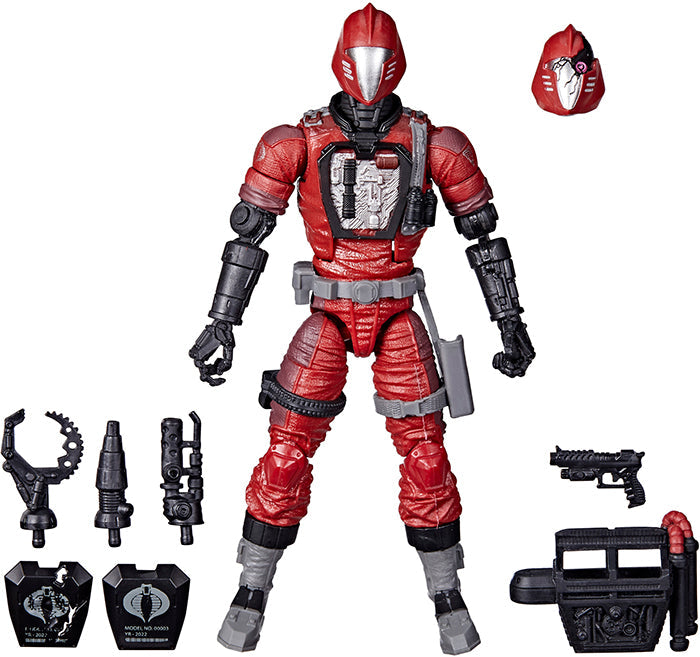 G.I. Joe Classified 6 Inch Action Figure Wave 12 - Crimson B.A.T. #60